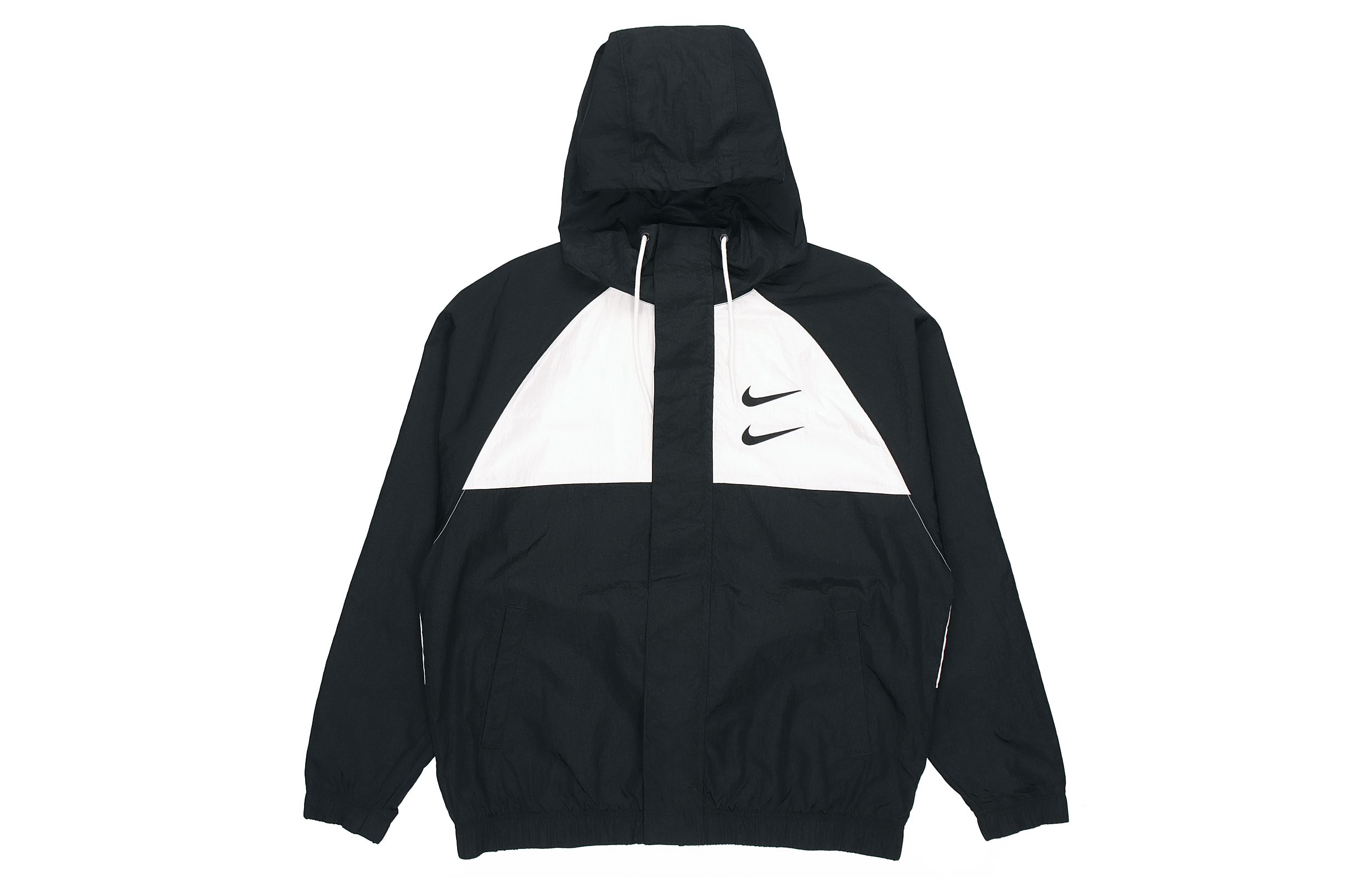 Мужская куртка Nike Swoosh (черная) — фото 1