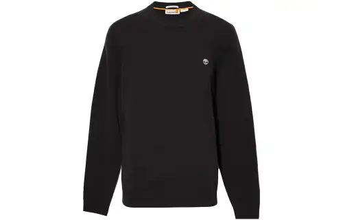 Timberland Sweaters Men's Black Crew Neck Moderate Other