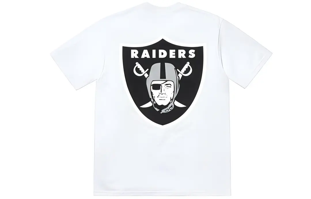 Supreme X TDSPORTS NFL SS19 T Shirts Unisex Crew Neck Moderate Straight Fit