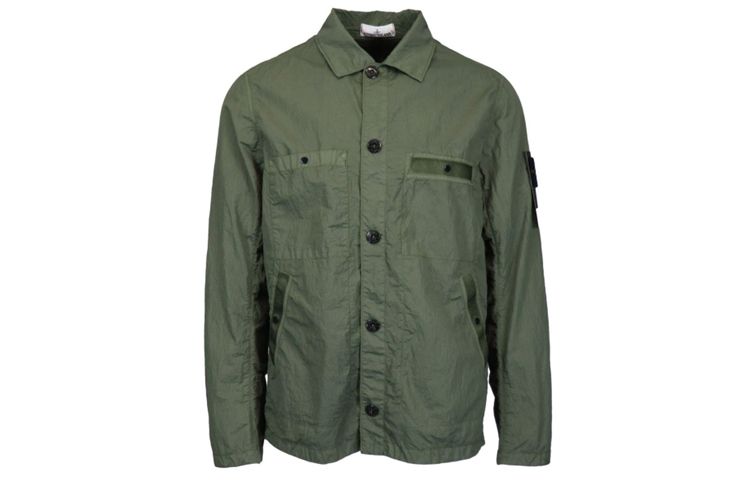 Мужская куртка STONE ISLAND Cargo Jacket (армейская зеленая)