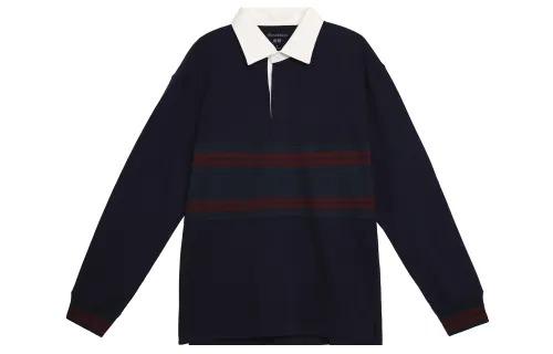 UNIQLO Polo Shirt Unisex Dark Blue
