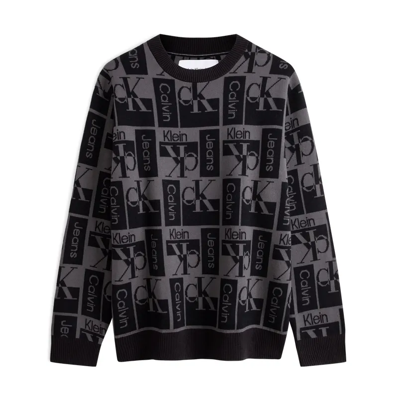 CALVIN KLEIN Knitwear Men's Space Black