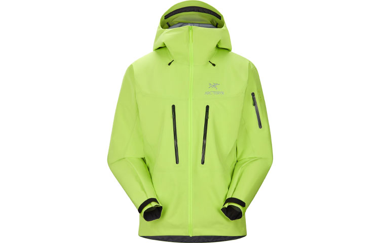 Мужская куртка Arcteryx ALPHA SV JACKET (черная) — фото 23