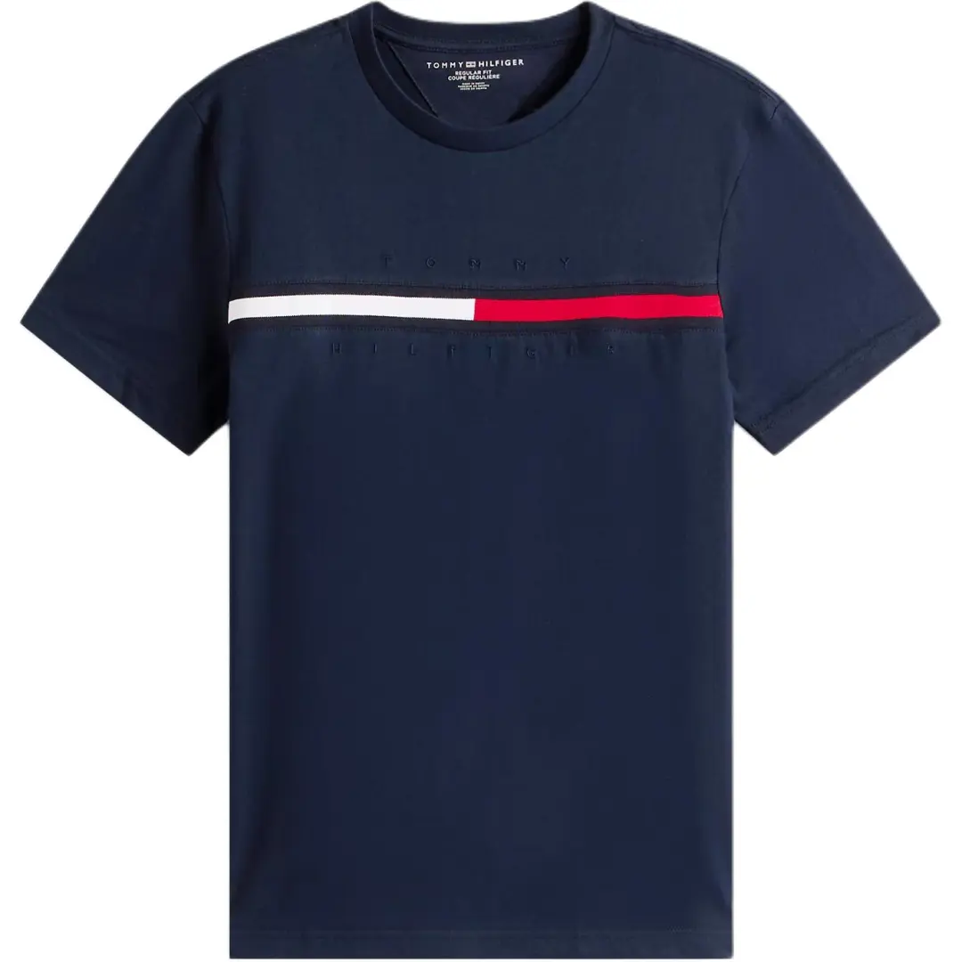 Tommy Hilfiger T Shirt Men's Navy Blue