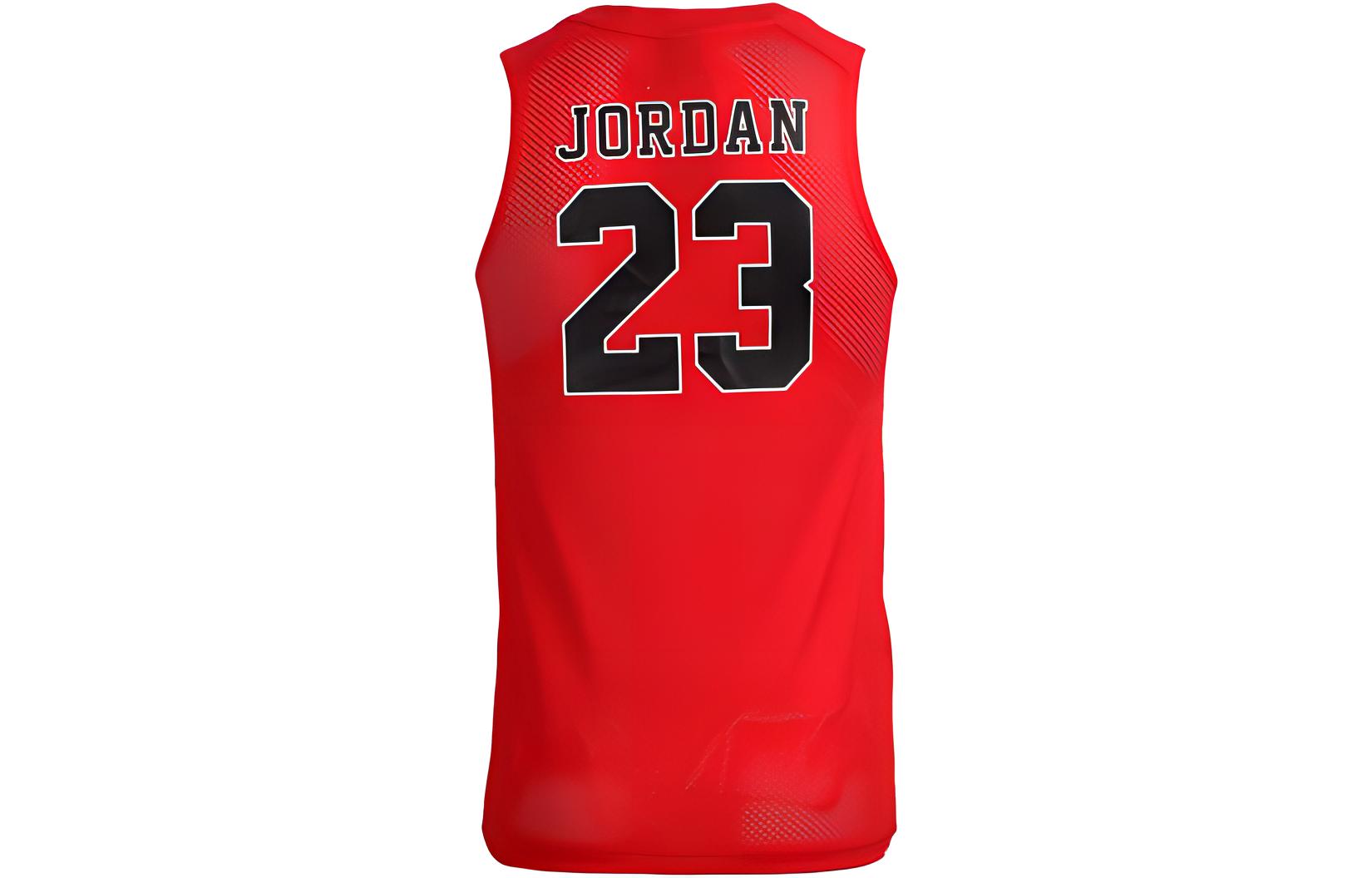 Jordan Rise 4 Basketball Jerseys Men’s Red Moderate Racerback