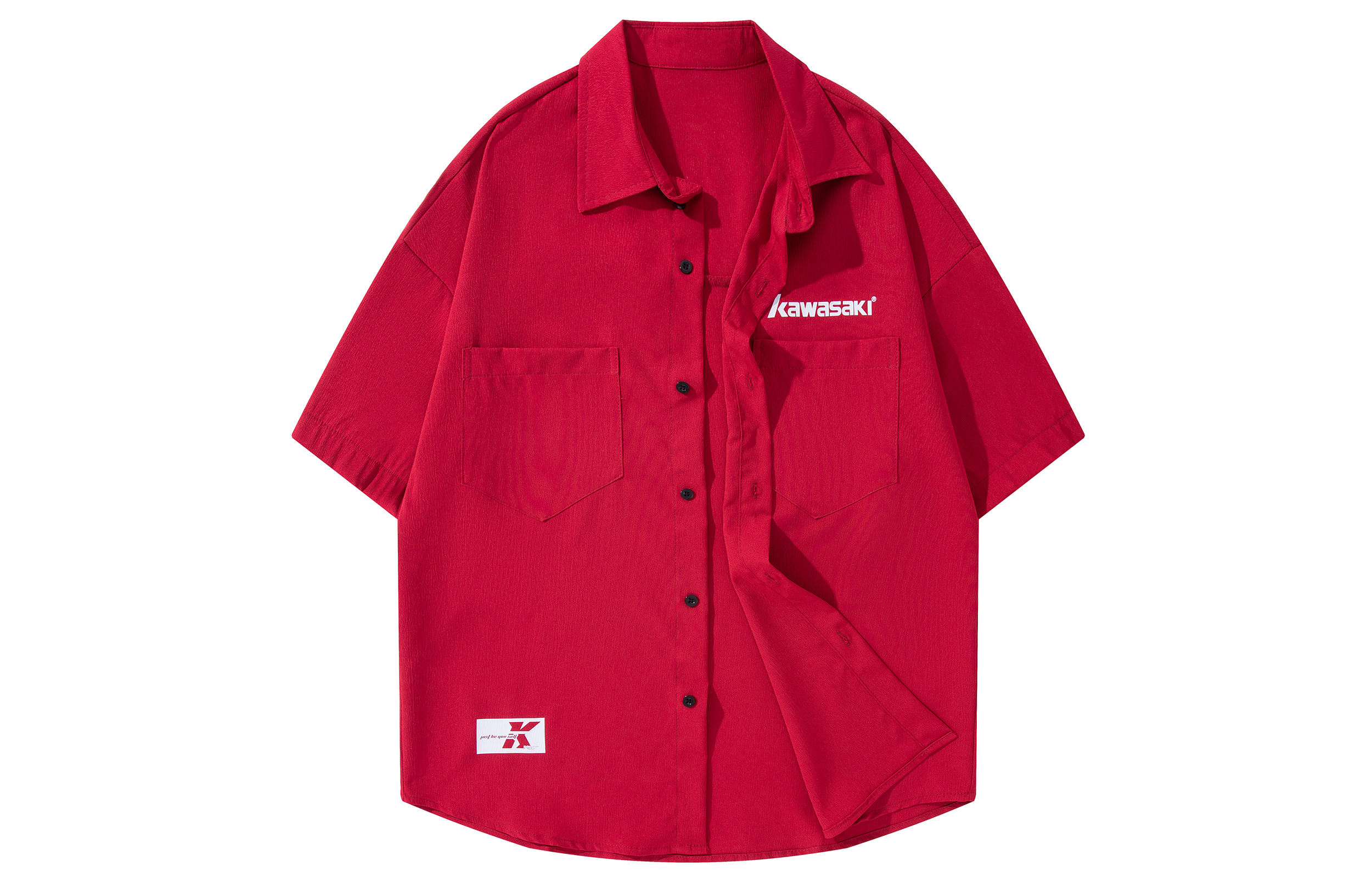 Рубашка Kawasaki (серая)