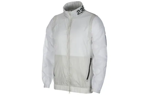 Jordan Jackets Unisex White Stand Collar Thin Other