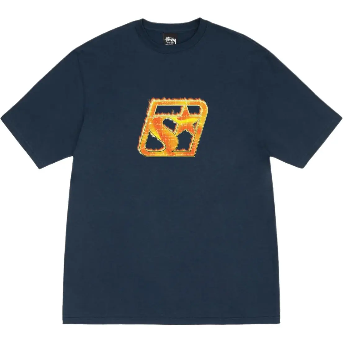 Stussy blaze graphic T-shirt