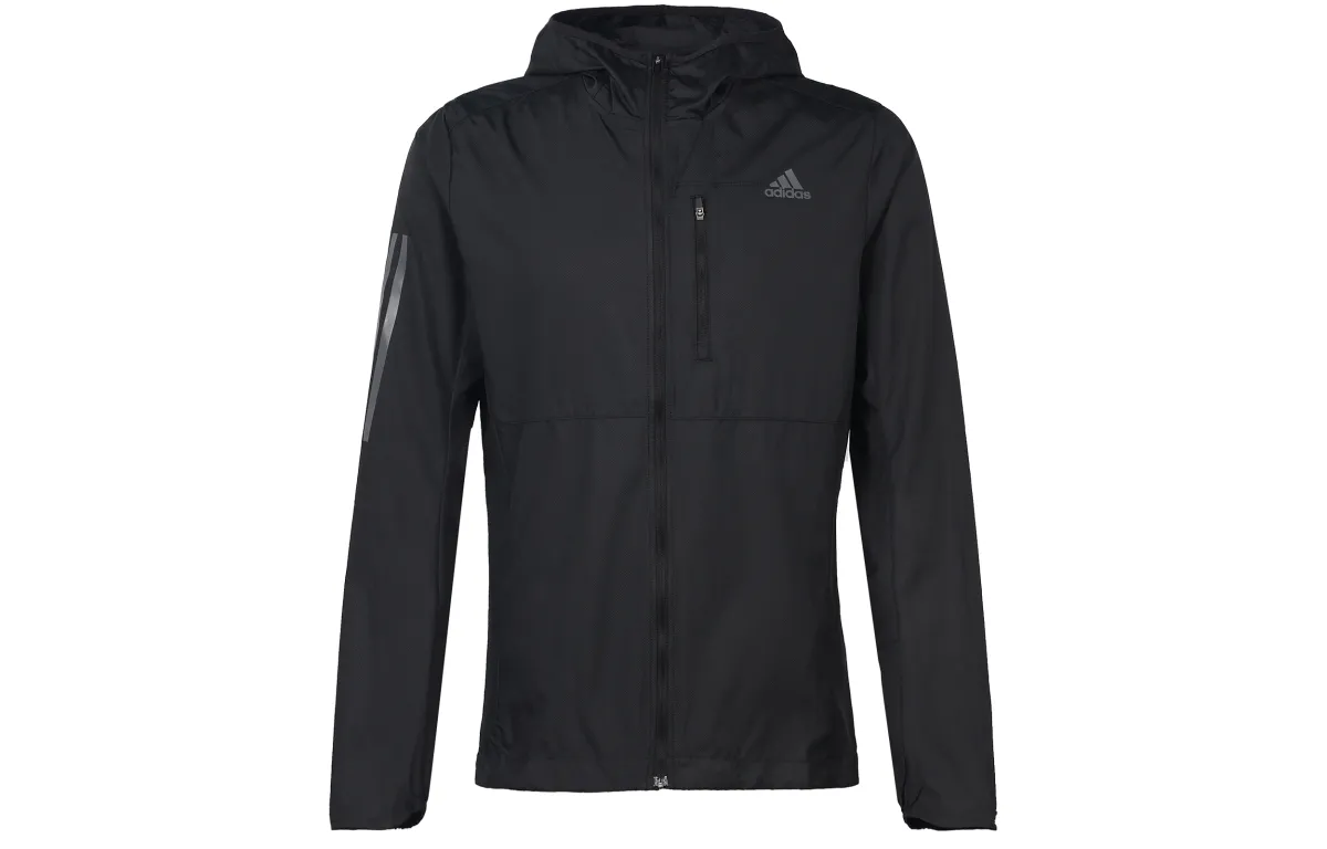 Adidas Own The Run Jackets & Coats Fall, International Version Men's Black
