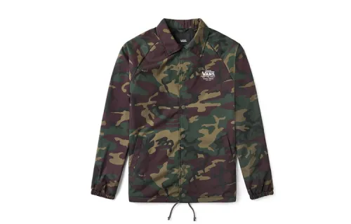 Vans Jackets Men's Camouflage Lapel Moderate Other