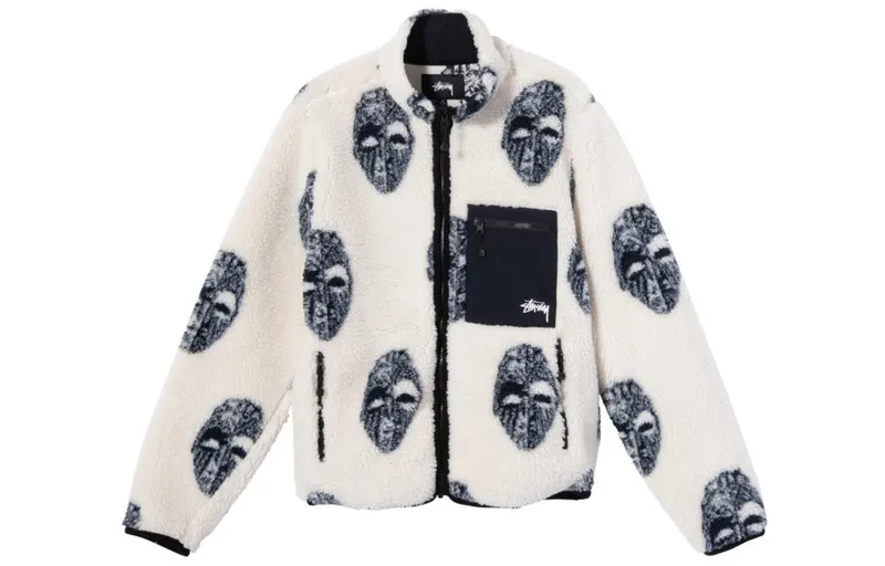 Stussy Mask Jacquard Sherpa