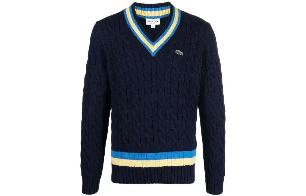 Мужской джемпер LACOSTE (синий)