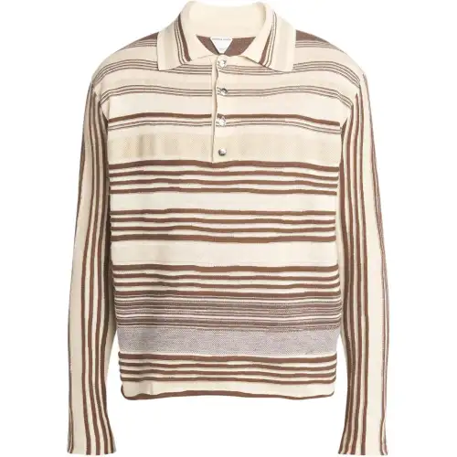 Bottega Veneta Polo Shirt Men's Beige