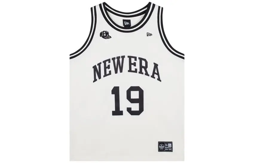 New Era Tank Tops Men's White Crew Neck Moderate Other