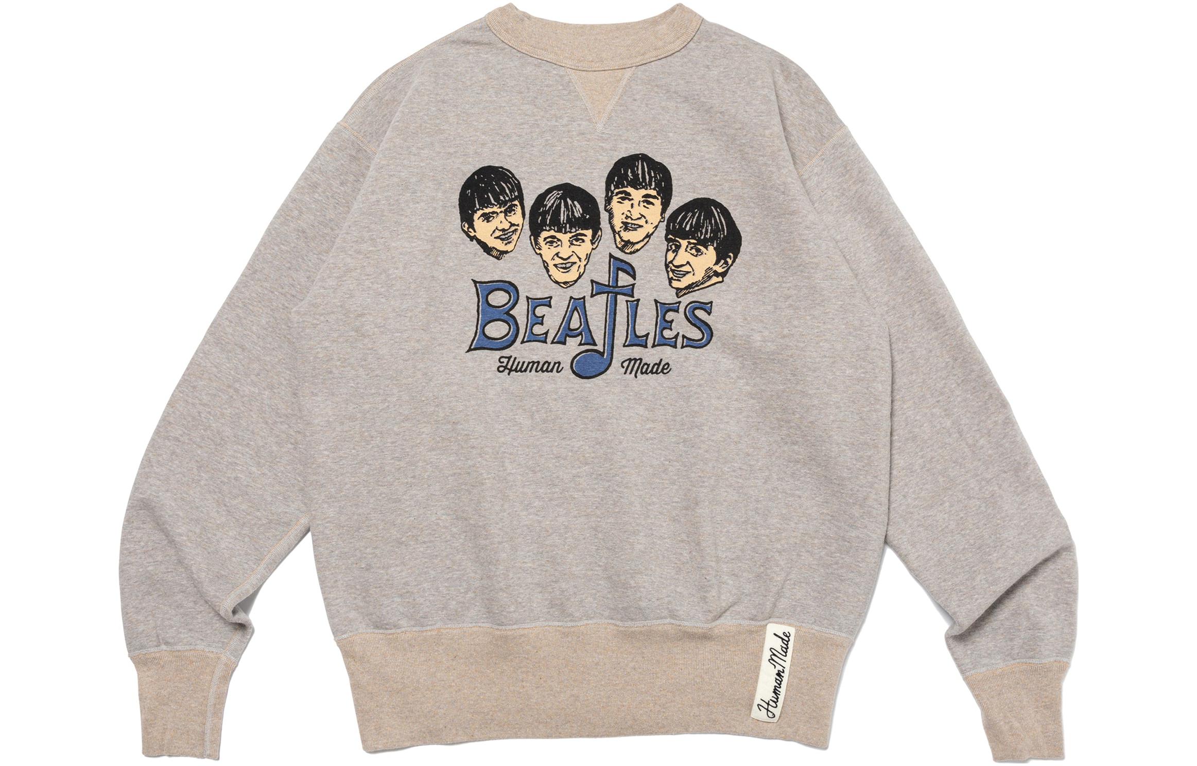 Джемпер Human Made The Beatles (серый)