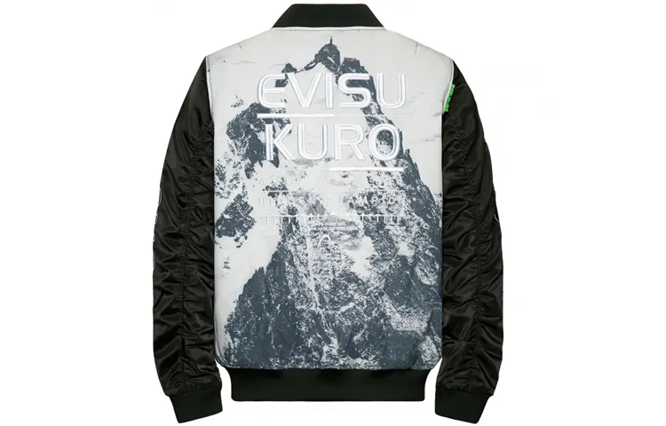 EVISU Jackets Men's Baseball Collar Moderate Other