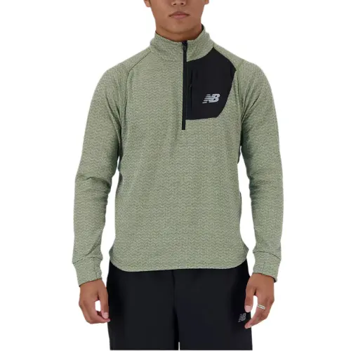 New Balance T Shirt Men's Dark Olive Green