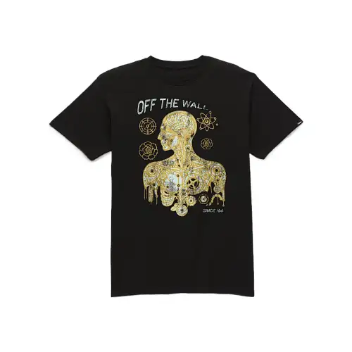 Vans Mechanic Human T Shirt T Shirt Men's Black