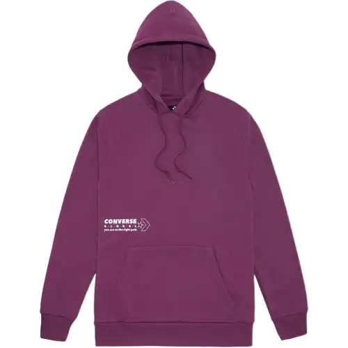 Converse Free World Sweatshirt Unisex Purple