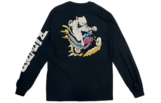 RIPNDIP Straight Long-Sleeved T-Shirt Unisex