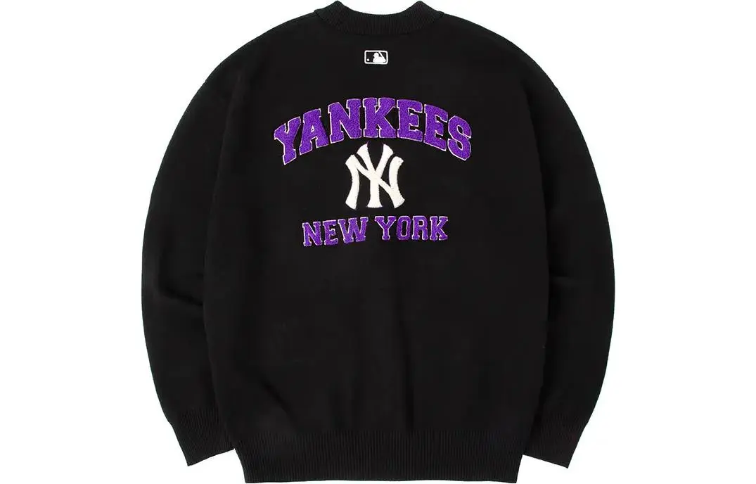 MLB Varsity Knitwear Unisex Black