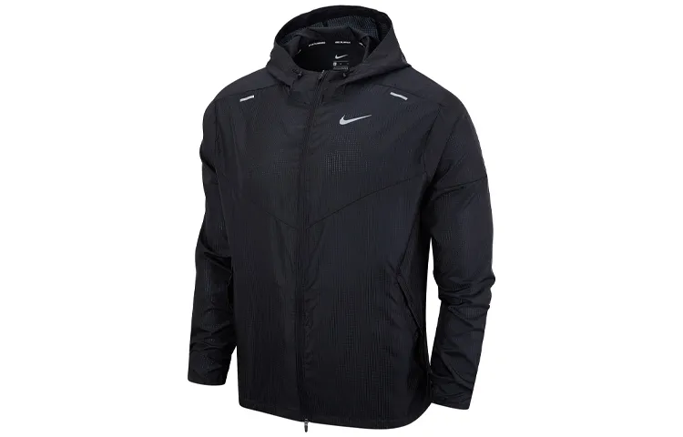 Nike Jackets Men's Black Hooded Moderate Other