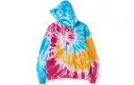Bape Tie Dye Ponr Shark Wide Full Zip Hoodie