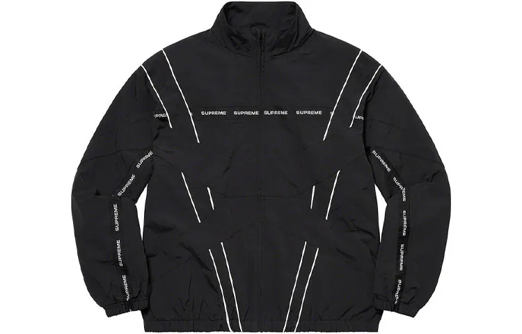Supreme Cross Paneled Track Jacket