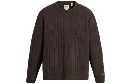 Levis Cable-knit Crew-neck Jumper