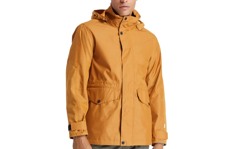 Timberland Jackets Men's Wheat Hooded Moderate Other