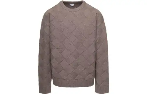 Bottega Veneta 3D Intreccio Crewneck Jumper