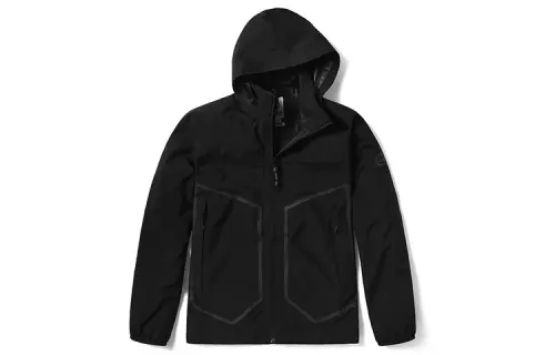 Timberland Jackets Men's Black Hooded Moderate Other
