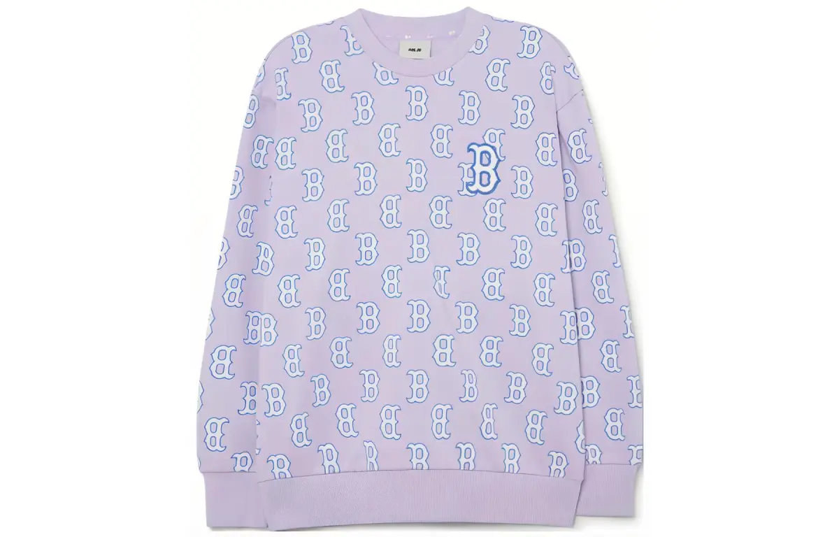 MLB Sweatshirts Unisex Purple Crew Neck Moderate Other