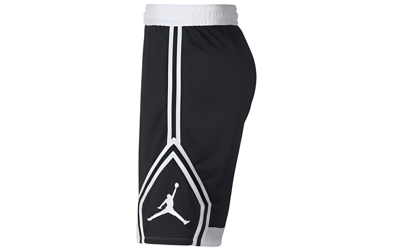 Jordan Basketball Shorts Men’s Black Moderate Straight Fit Pants