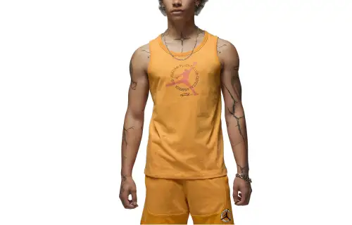 Jordan Tank Top Men's Orange Yellow