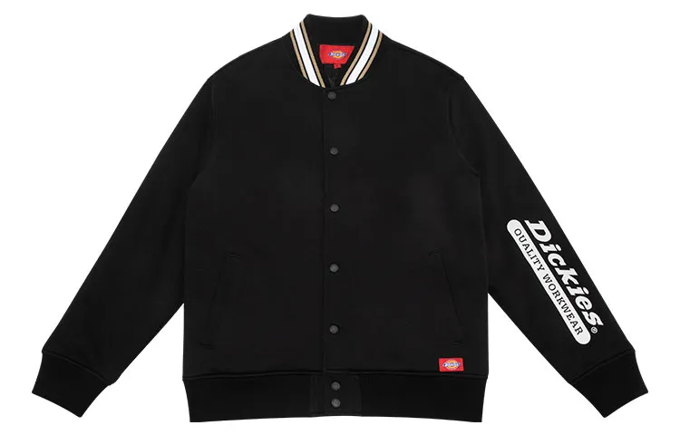 Dickies Jackets Men's Black Baseball Collar Moderate Other