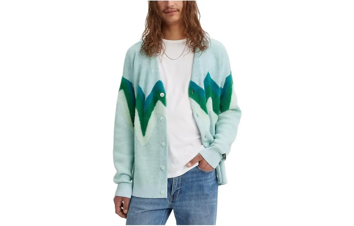 Levi's Knitwear Men's Green Moderate