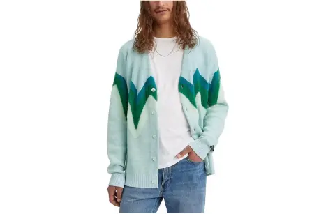 Levi's Knitwear Men's Green Moderate