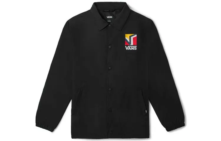 Vans Jackets Men's Black Lapel Moderate