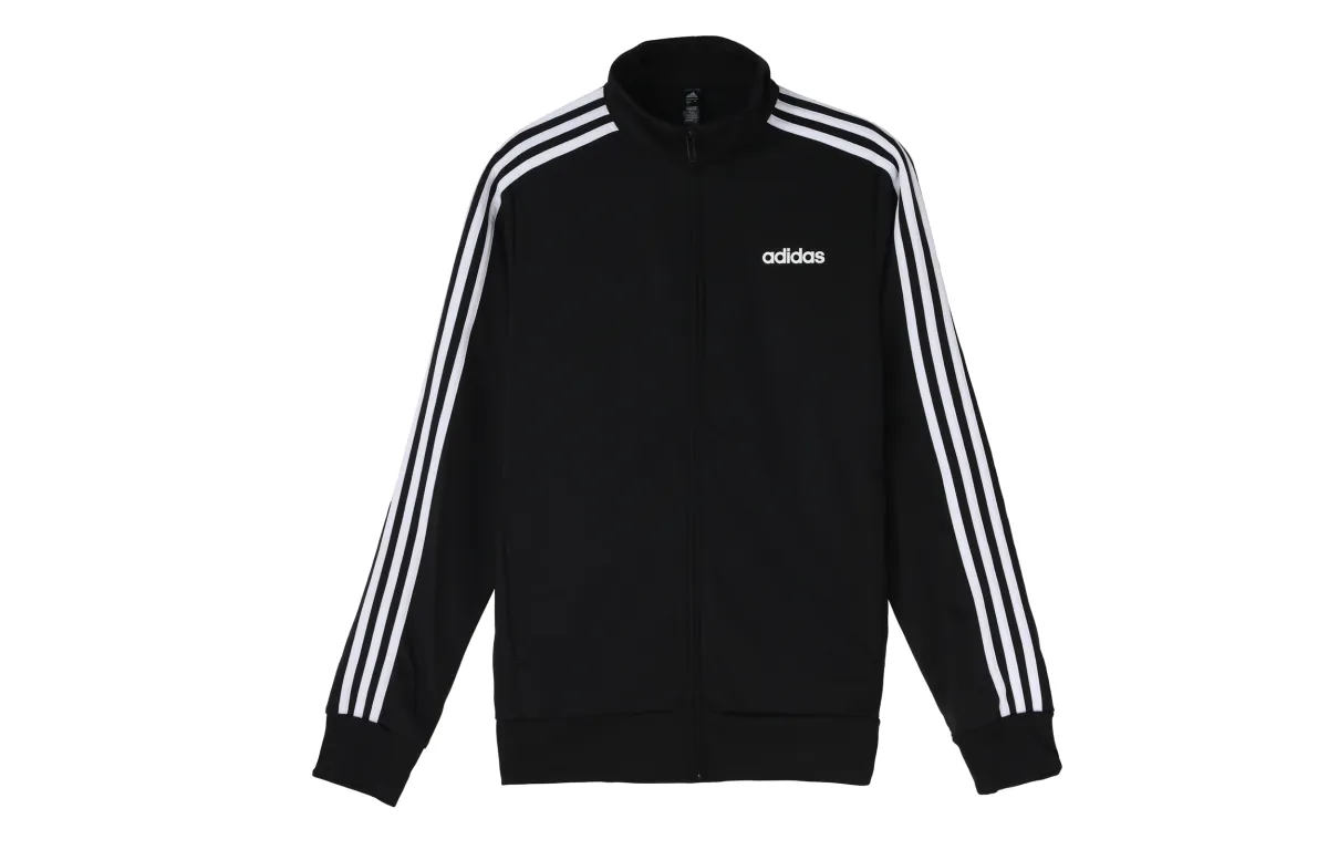 Adidas Jackets Men's Black Stand Collar Moderate Other