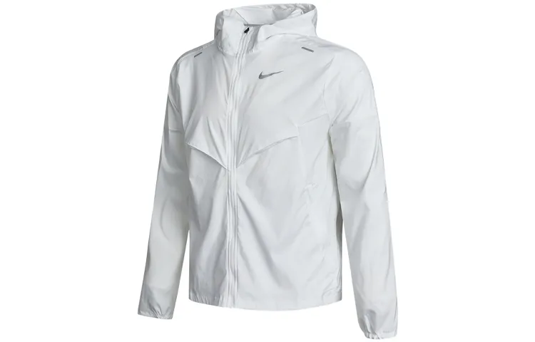 Nike Men's Repel Packable Windrunner Jacket White
