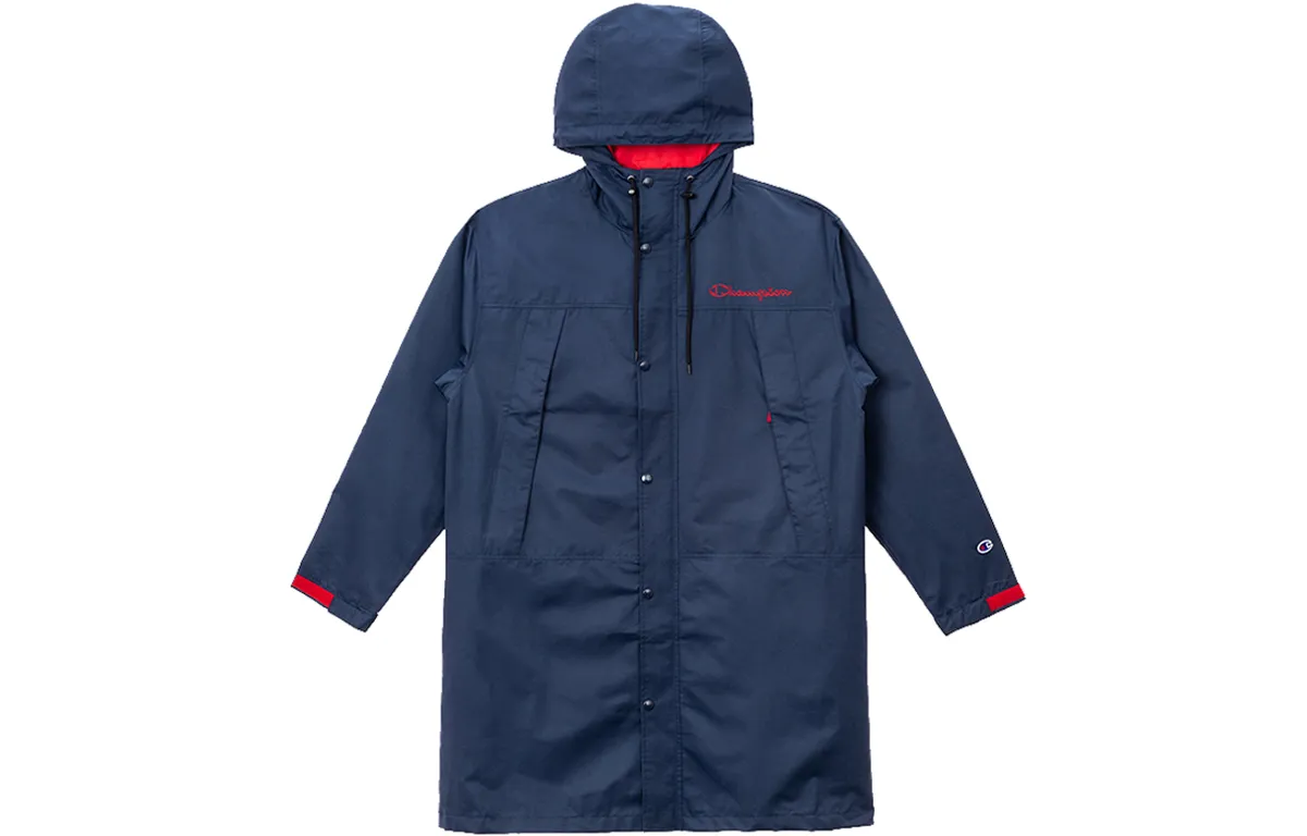 Champion Jacket Japan Version Unisex Navy Blue