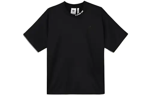Adidas Originals Ninja Tee T Shirts Men's Black Crew Neck Moderate Straight Fit
