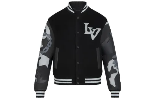 LOUIS VUITTON Jackets & Coats Men's Black