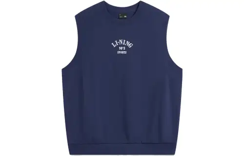 Li Ning Weekend Youth Tank Top Unisex Dark Ship Blue