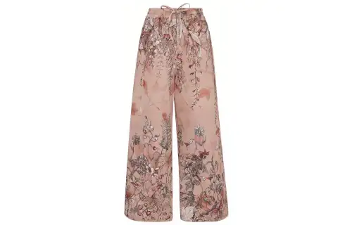 DIOR SS23 Chinese New Year SS23 Casual Pants Women's Rose Pink