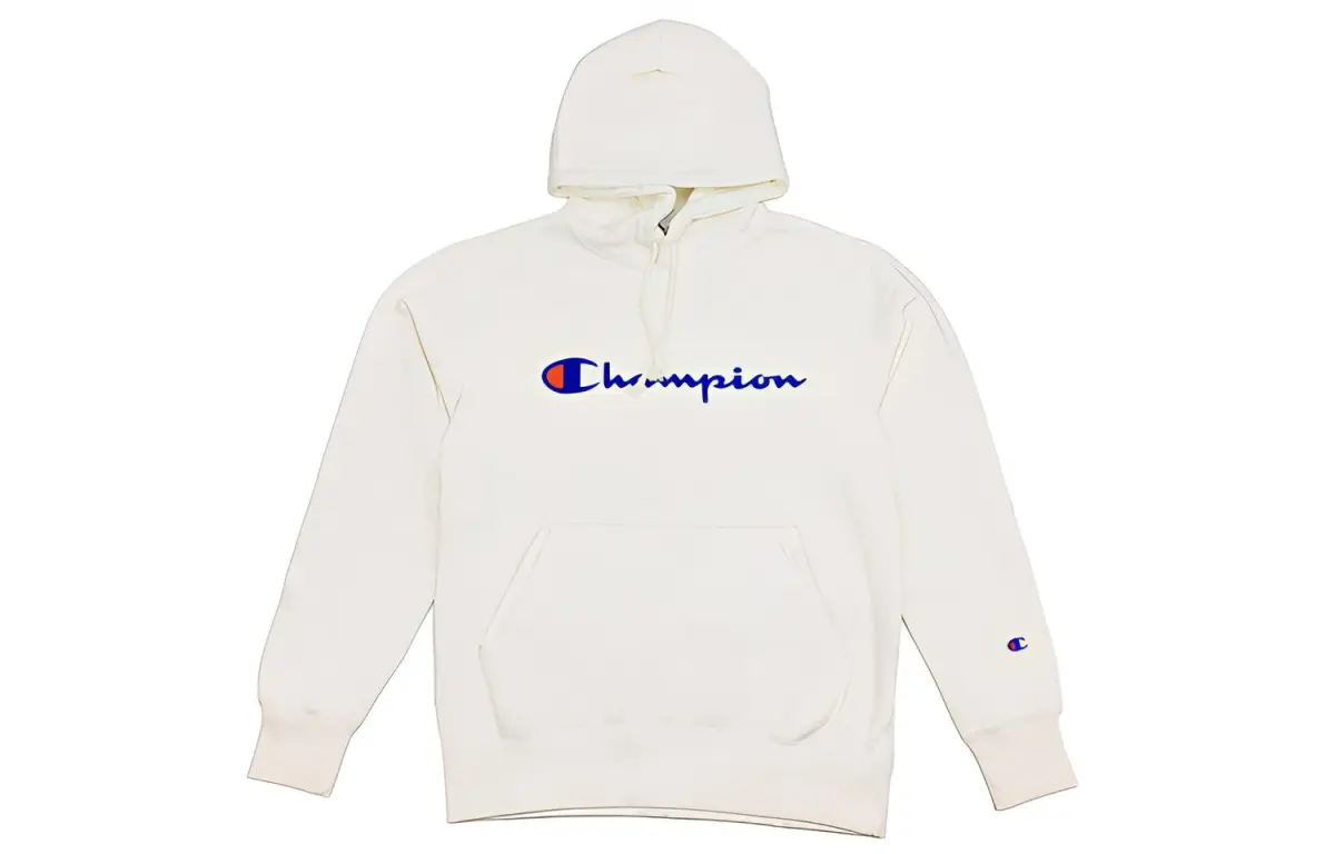 Champion Sweatshirt Japan Version Unisex Beige Gray