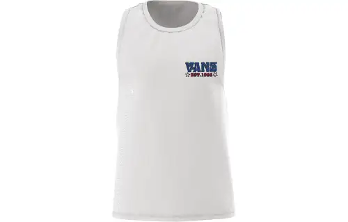 Vans Tank Tops Men's White Crew Neck Moderate Straight Fit