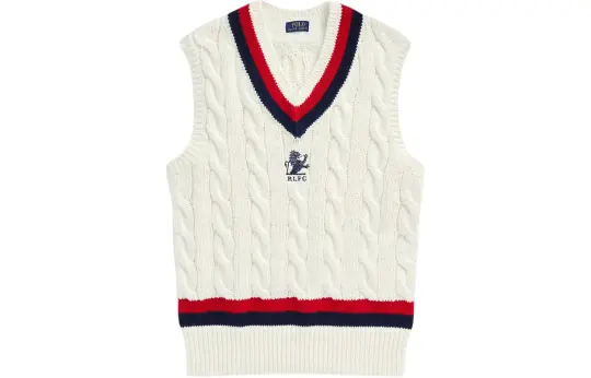 Polo Ralph Lauren Logo appliqué Cotton Vest