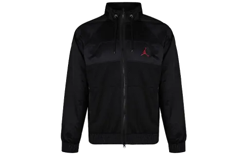 Jordan Jackets Men's Black Stand Collar Moderate Other